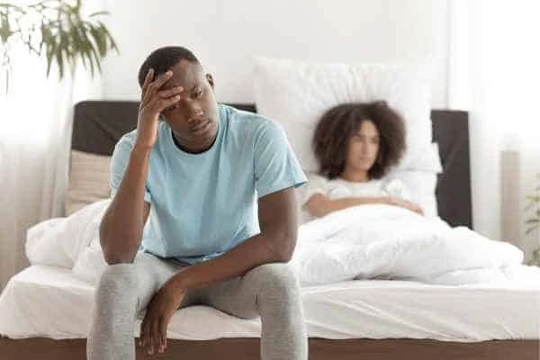 Man upset about ED symptoms Norfolk