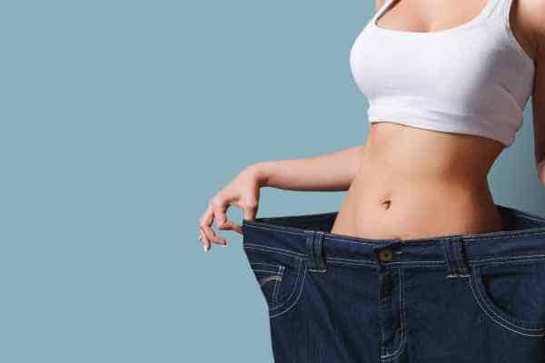 woman after fat reduction treatment Norfolk