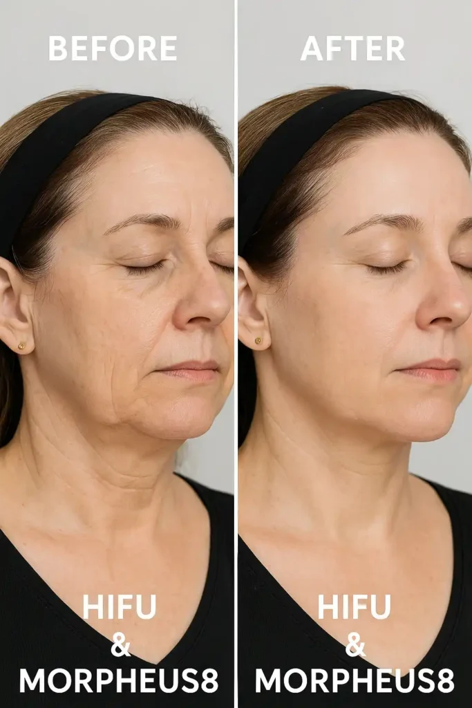 HIFU & Morpheus8 treatment results Norfolk - book in today!