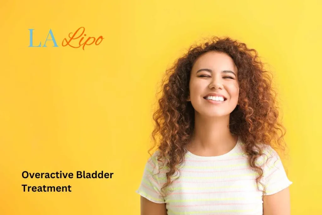 woman smiling about overactive bladder treatment Norfolk solutions