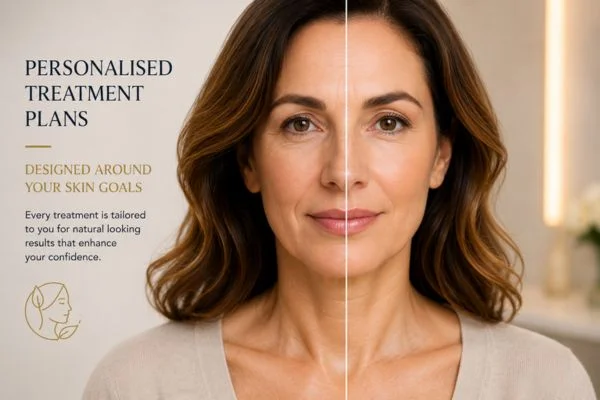 Before and after results of Collagen Lift Therapy Norfolk